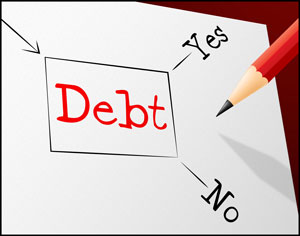 good debt vs bad debt image