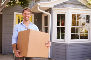 man moving into new home budget