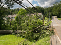 image of storm damage from natural disasters