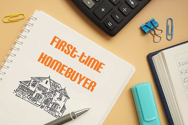 A notebook of guidance for first time homebuyers.