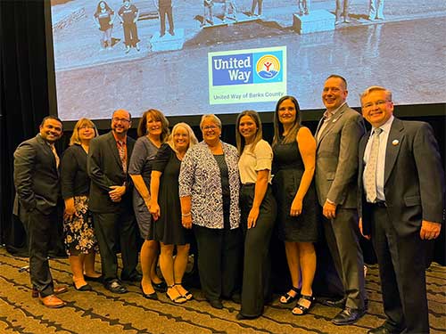 Diamond at the United Way Dinner.