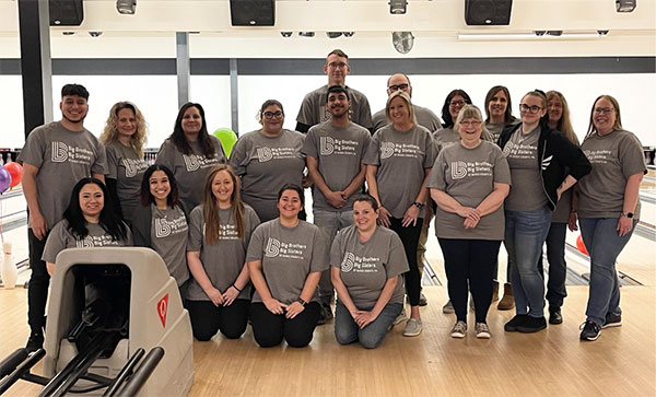 Diamond employees at the 41 Annual Bowl for Kids' Sake on April 29 at Berks Lanes.
