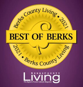 The Best of Berks seal used for the awarded winners.