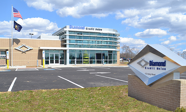 outside photo of Diamond's Boyertown branch.