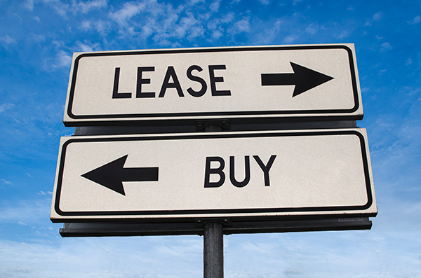 leasing or buying assets