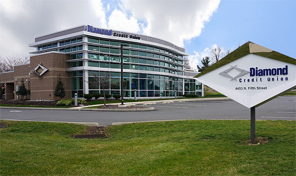 Outside photo of Diamond's Muhlenberg branch.