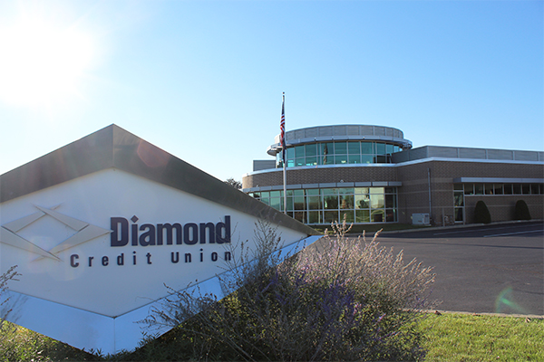 outside photo of Diamond's Wyomissing branch.